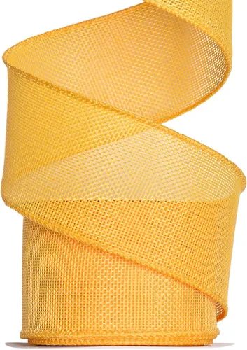 Miniatura 21 de Ribest Cinta de arpillera con alambre verde musgo, 1 1/2 pulgadas 10 yardas, cinta de yute para decoración de lazos, manualidades, envoltura