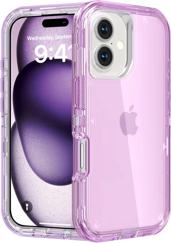 Miniatura 41 de Follaroma para iPhone 11, Funda Resistente a Prueba de Golpes, Protección Anti-Caída, Funda Protectora Transparente de Doble Capa Compatible