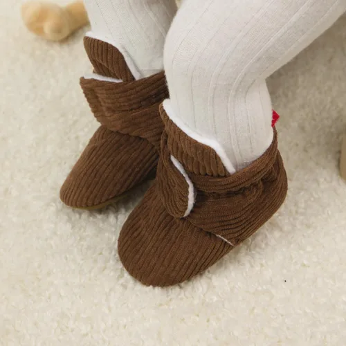 Miniatura 149 de Sawimlgy - Botines de algodón antideslizantes para recién nacido, con agarre, para cuna o para el invierno