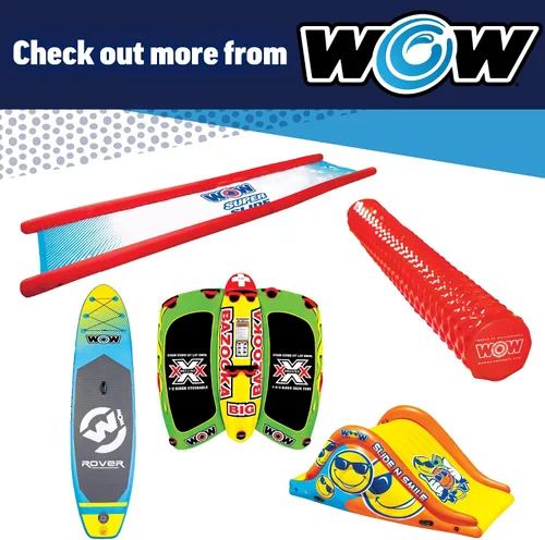 Miniatura 5 de WOW Sports - Fideos inflables de piscina con pepinillos de agua - Perfecto para piscinas, natación y flotación - Dispositivo de flotación