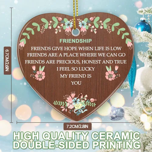 Miniatura 3 de Un verdadero amigo es difícil de encontrar, son raros y únicos en su especie - Regalo de cumpleaños, Navidad, amistad Regalos para la mejor amiga