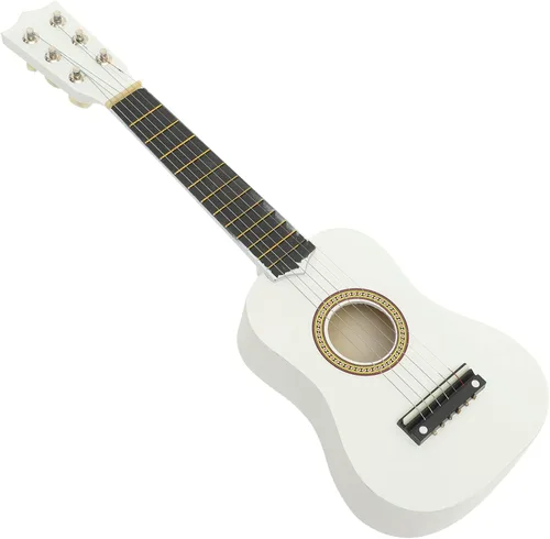 Ciieeo 14ZI1812MUUIS1,21.1*6.9*2.4 in - 21 guitarras acústicas pequeñas, guitarra acústica clásica con cuerda de púa para principiantes, niños,