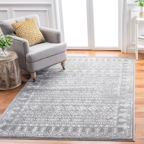 Miniatura 16 de SAFAVIEH Alfombra de área de 12 x 15 pulgadas, colección Tulum, grande, diseño marroquí bohemio envejecido, no desprende pelusa y fácil de limpiar