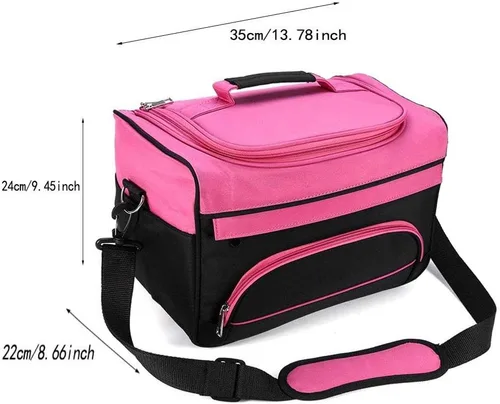 Cosméticos profesionales belleza peluquería bolsa de peluquería multifuncional salón de maquillaje peluquería organizador de artículos de tocador