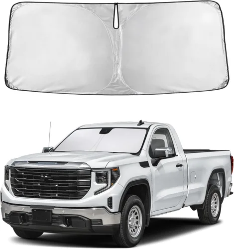 Miniatura 48 de Autovir Parasol para parabrisas Rivian R1S 2022-2024 2025 2026, parasol para ventana delantera, protección UV, bloqueador de calor, accesorios