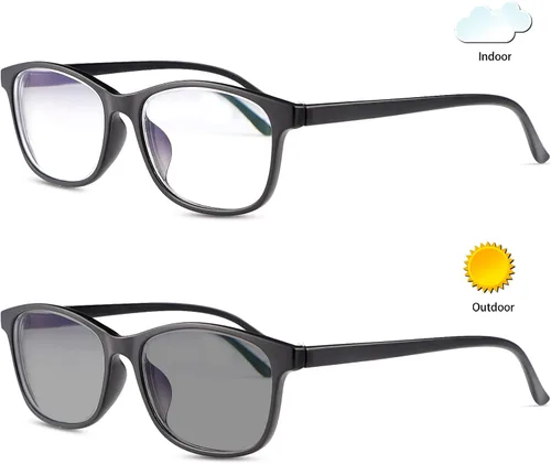 Miniatura 6 de Gafas de sol fotocrómicas de transición para hombres y mujeres con bisagra de resorte miopía miopía Anit UV Gafas de sol