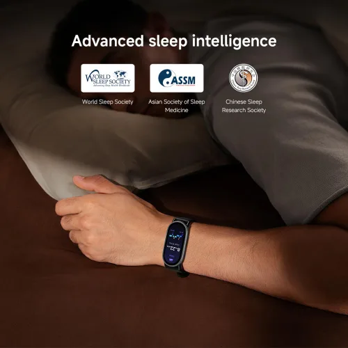Miniatura 9 de XIAOMI Mi Smart Band 10 (2025) versión global, pantalla AMOLED de 1.72 pulgadas, 21 días de duración de la batería, pantalla táctil, rastreador