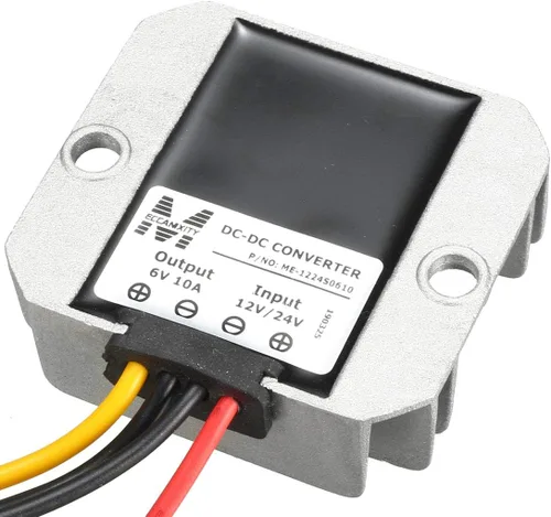 Miniatura 4 de uxcell Convertidor de voltaje de alimentación DC 12V/24V a DC 6V 10A 60W impermeable voltaje convertidor convertidor