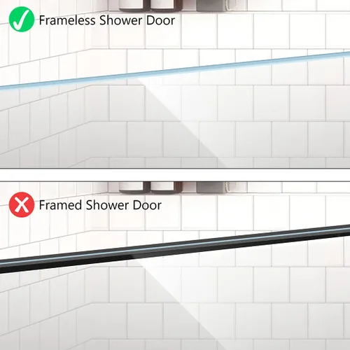 Miniatura 5 de NINETREX Ganchos para puerta de ducha, ganchos para toallas para puertas de vidrio sin marco, gancho de acero inoxidable SUS 304 resistente