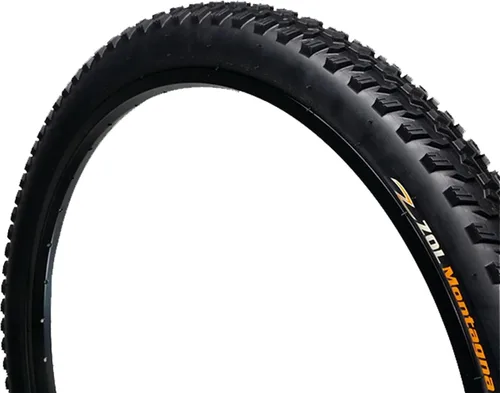 Miniatura 3 de Zol Montagna MTB Mountain Wire Bicicleta Neumático 26x2.25 Negro
