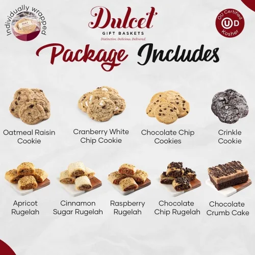 Miniatura 5 de Dulcet Gift Baskets Caja de regalo de panadería gourmet a la antigua, caja de regalo única para aniversario, boda, inauguración de la casa y todas
