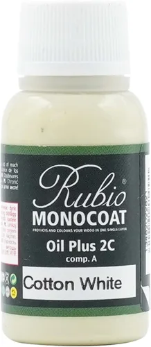 Miniatura 142 de Rubio Monocoat Muestra de Acabado de Aceite para Madera - Puro Aceite Plus Parte A Aceite de Linaza de Secado Rápido y Ecológico para Uso Pure