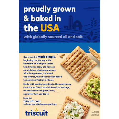 Miniatura 17 de Triscuit Galletas originales orgánicas) sin OMG, 7 onzas (paquete de 6)