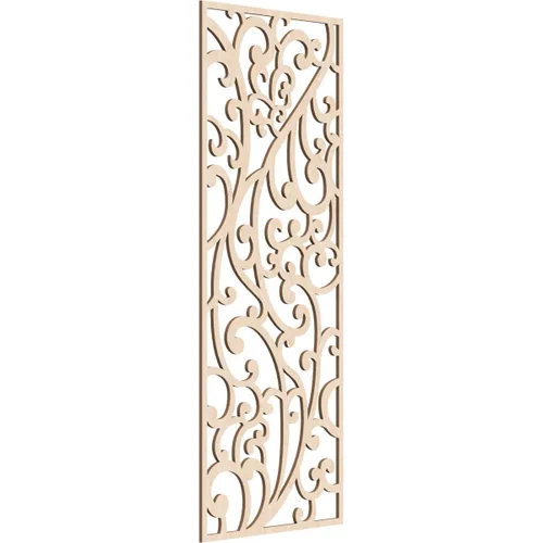 Miniatura 71 de Woodhaven - Paneles de pared decorativos de madera con calado, 9 3/8 pulgadas de ancho x 24 3/8 pulgadas de alto x 1/4 de alto, aliso