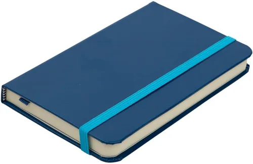 Miniatura 3 de JAM Papel® - anotadores de tapa dura revestido con cierre de banda elástica, Azul Azul / Patchwork