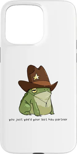 Miniatura 31 de Funny You Just Yee'd Your Last Haw Partner Cowboy Frog Meme - Funda para iPhone 17