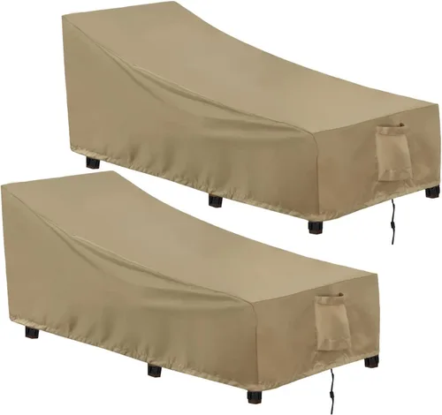 Miniatura 20 de OutdoorLines Funda Impermeable para Tumbona de Patio para Exteriores - Fundas para Tumbonas Resistentes a los Rayos UV, Resistentes a la Intemperie