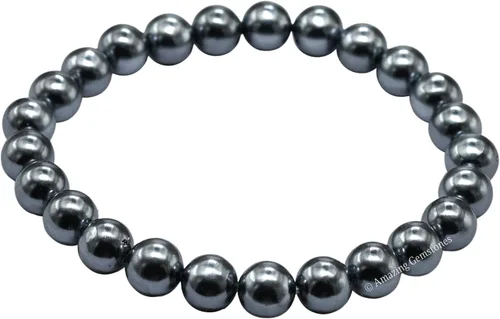 Miniatura 720 de Amazing Gemstone Pulsera de cristal para mujeres y hombres, pulsera de cristal curativo de protección, pulsera elástica con cuentas de piedras