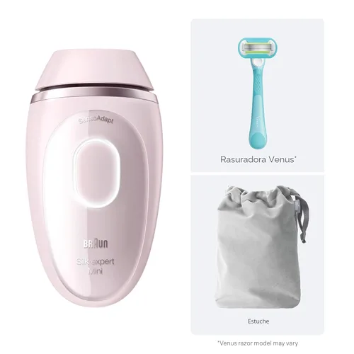 Miniatura 10 de Braun IPL Mini, Seda·Expert Mini, Depilación IPL para Mujeres y Hombres, Reducción permanente del vello láser en casa, IPL1111