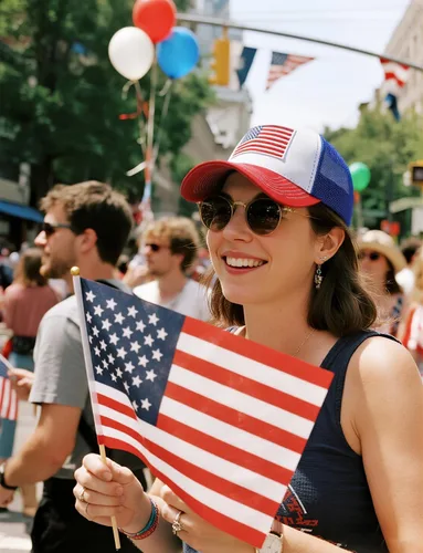 Miniatura 8 de Gorra de béisbol con la bandera estadounidense para hombres y mujeres, gorra de béisbol ajustable con malla trasera