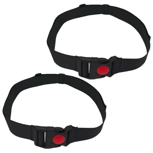 Correas de repuesto para silla alta, 2 unidades, para cochecito de bebé, cinturón de seguridad de 2 puntos, arnés de seguridad para silla de bebé,
