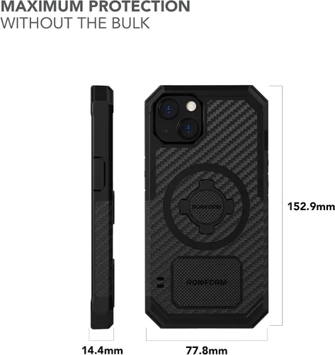 Miniatura 7 de Rokform - Funda para iPhone 13, Serie Resistente, Compatible con Doble Imán Plus MagSafe, Equipo Protector Magnético de Apple, Funda para iPhone