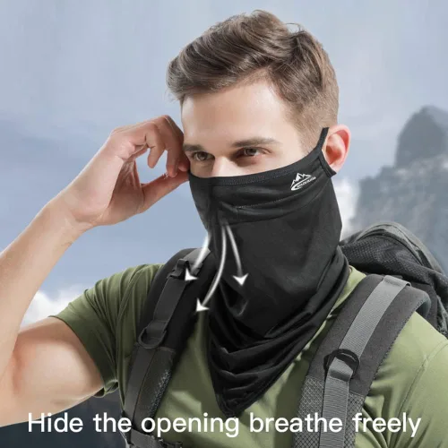 Miniatura 6 de Máscara facial de verano para motocicleta de hielo frío para hombre pasamontañas pañuelo para la cabeza para correr ciclismo pesca al aire libre