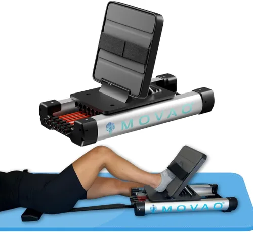 Mini máquina de prensa de piernas en la cama para rehabilitación | Entrenador de fuerza de piernas de bajo impacto para recuperación neurológica y