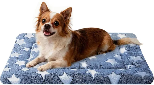 Miniatura 34 de Alfombrilla para Cama de Perro – Almohadilla de Perrera Suave y Cómoda para Jaula – Cama y Almohadilla Duradera para Perros y Gatos – Ideal para Gris