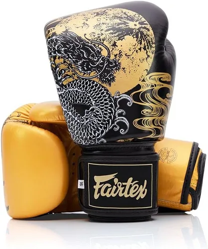 Miniatura 2 de Fairtex BGV26 Harmony Guantes de Muay Thai de Boxeo Premium Diseño de Edición Limitada Piel Genuina Espuma de Triple Capa Ajuste Compacto