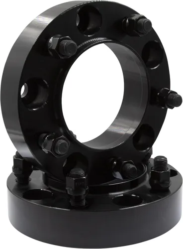 Miniatura 11 de Wheel Accessories Parts 2 espaciadores de rueda centrados en buje 5 en 5.906 in 0.197x5.906 in 1.00 pulgadas de grosor 4.331 in Buje M14x1.5 14x1.5