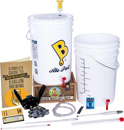 Miniatura 8 de Craft A Brew - El kit de elaboración de cerveza diaria de 5 galones - Receta Hefeweizen - Fácil para principiantes - Kit de fabricación de cerveza