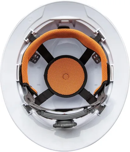 Miniatura 9 de Klein Tools 60406RL - Casco duro, linterna frontal recargable, sin ventilación, estilo de ala completa, acolchada, auto-absorbente, resistente al