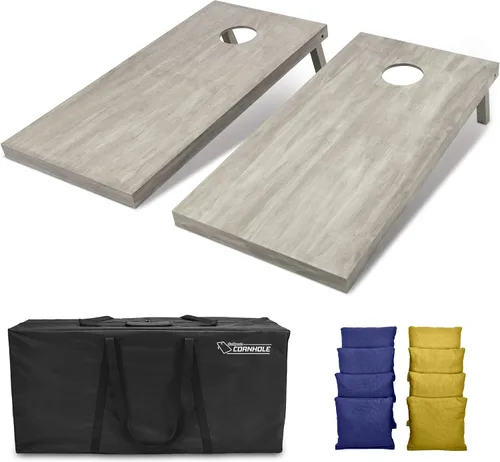 Miniatura 34 de GoSports Juego de tablas de cornhole de madera de tamaño reglamentario de 4 x 2 pies, incluye funda de transporte y bolsas de frijoles