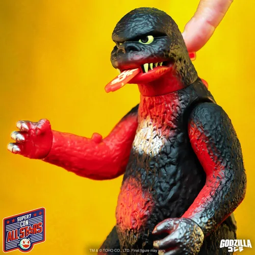 Miniatura 4 de Super7 ¡ULTIMATES! Toho Shogun Godzilla (Rojo Vintage) - Figura de acción de Toho Godzilla de 7" con accesorios, coleccionables de películas