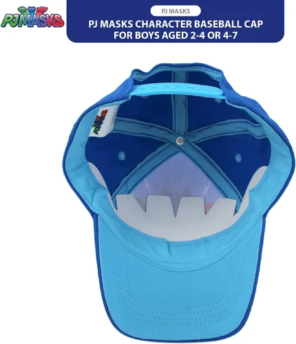 Miniatura 6 de PJ Masks Gorra de béisbol de algodón para niños con bordado (de 2 a 7 años)