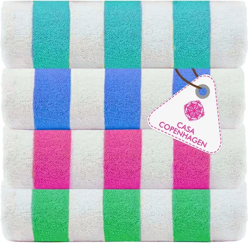 Miniatura 18 de CASA COPENHAGEN Toallas clásicas para trapeador de bar, paquete de 12, 15 x 19 pulgadas, 100% algodón, altamente absorbentes y duraderas, toallas