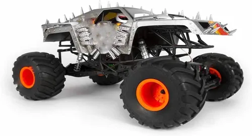 Miniatura 9 de Neumáticos de camión Monster 1/8 RC y ruedas hexagonales de 0.669 in, llantas de goma para buggy para camiones todoterreno a escala 1:8, Kaiju Tmaxx