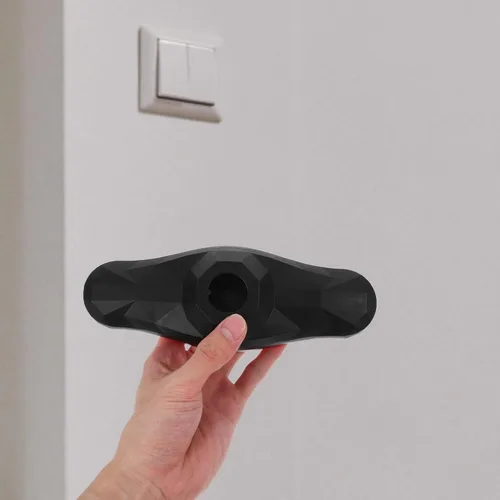 Miniatura 4 de Base de barra de dominadas con ventosa para entrenamiento de puerta, fácil instalación sin taladrar, almohadilla de agarre antideslizante mejora