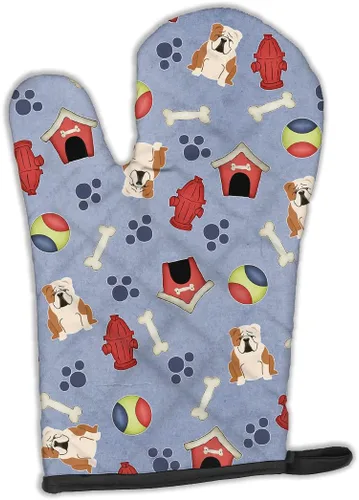 Miniatura 106 de Caroline's Treasures BB2732OVMT Dog House Collection Border Collie - Guante de horno grueso resistente al calor para sartenes calientes y horno