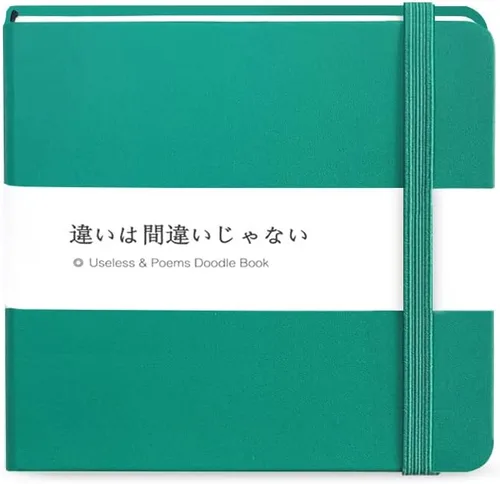 Miniatura 22 de Mifuner Cuadernos Mini de 5x5, 80gsm, Páginas en Blanco, Cuadernos de Bocetos, Diario de Viajes, Cuaderno de Bolsillo, Tapa Dura, Cuaderno