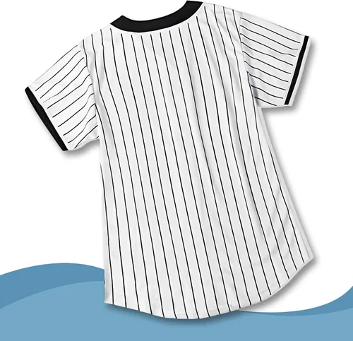 Miniatura 7 de Alaiyaky Ropa de los años 90 para mujer, camiseta de béisbol, unisex, traje de hip hop, fiesta temática urbana, blusas de moda para club y pub