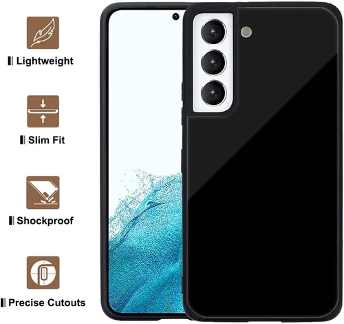 Miniatura 4 de Funda de teléfono personalizada para Samsung Galaxy S22+ / S22 Plus 5G, funda de TPU suave de vidrio templado antiarañazos personalizada con foto
