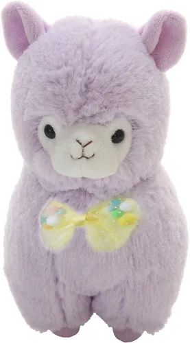 Miniatura 6 de Lindo y suave peluche de pajarita de alpaca, cojín de juguete, llama, cordero, juguete de peluche, juguetes de muñeca, el mejor cumpleaños