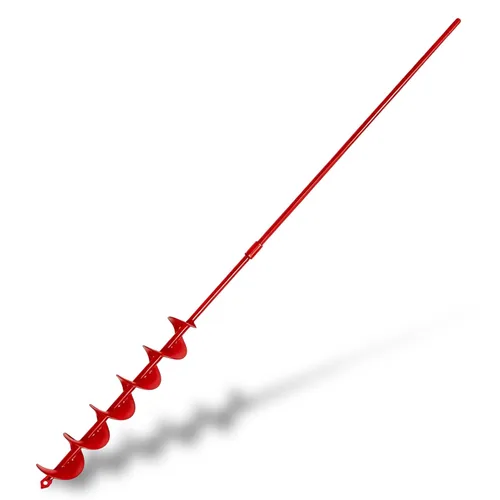 Miniatura 7 de TCBWFY Broca de barrena de 3 x 24 pulgadas para plantar - Barrena de jardín fácil para plantar - Barrenas para plantas de bulbos y plantas