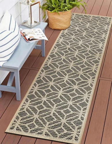 Miniatura 12 de Rugshop Alfombra geométrica contemporánea para interiores y exteriores, lavable para sala de estar, comedor y oficina, 7 pies 10 pulgadas x 10 pies