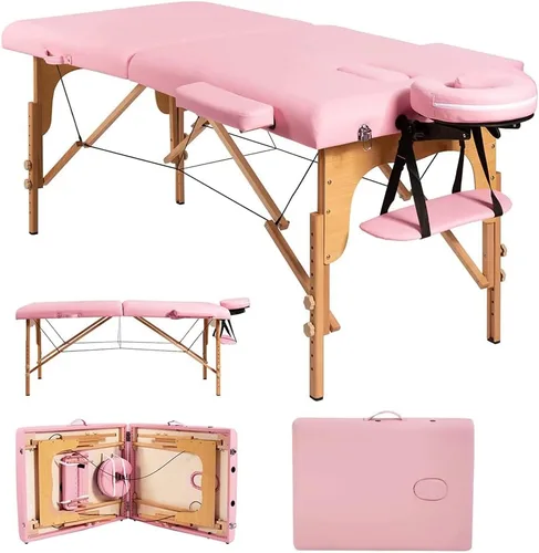 Miniatura 9 de Mesa de masaje portátil, cama de spa de 84 pulgadas de altura ajustable, mesa de masaje plegable portátil profesional, mesa de spa, mesa de spa