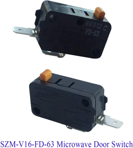 Miniatura 2 de LONYE 3405-001033 3405-001034 Reemplazo del interruptor de puerta de microondas para microondas LG GE SZM-V16-FD-62 SZM-V16-FD-63 WB24X830