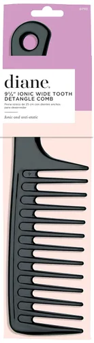 Miniatura 2 de Diane D7113 - Peine de champú de dientes extra anchos – Iónico, herramienta desenredante antiestática, uso en cabello húmedo o húmedo para mujeres