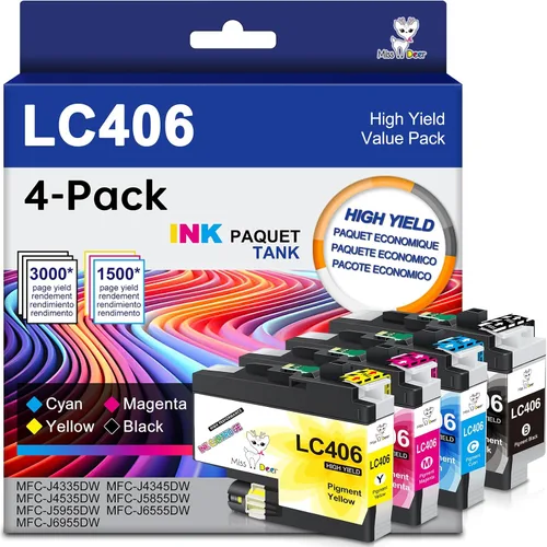 Miniatura 9 de Miss Deer Paquete de 21 cartuchos de tinta 225 y 226, repuesto compatible para Canon PGI-225 CLI-226 para MG6220 MG6120 MG5320 MG5220 MX882 MX892